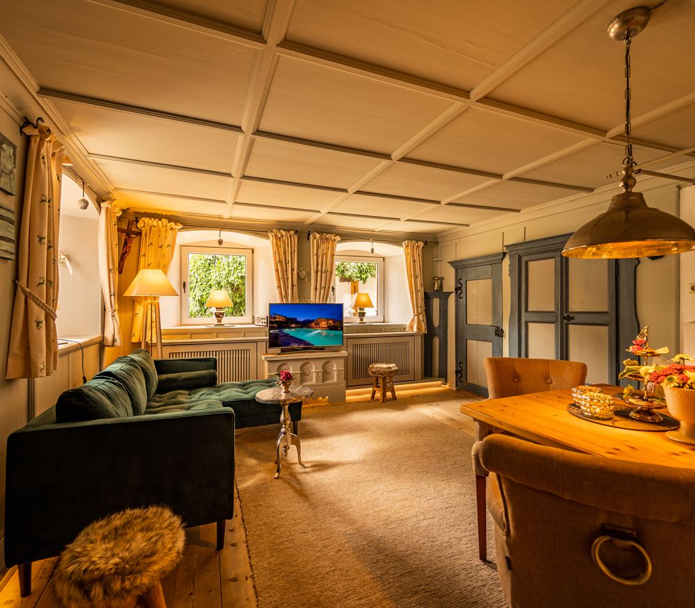 Garten Chalet mit privater Sauna Terrasse