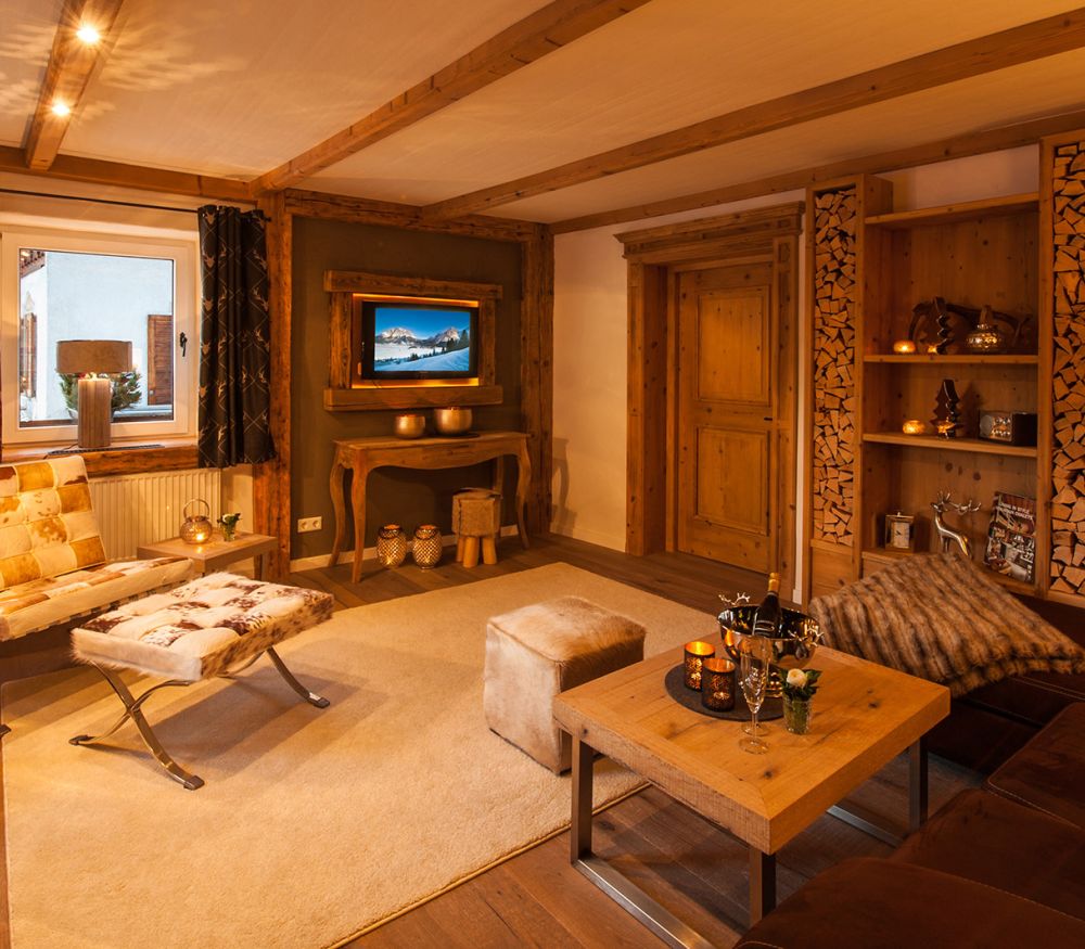 Kuschel Chalet mit privater Sauna Balkon