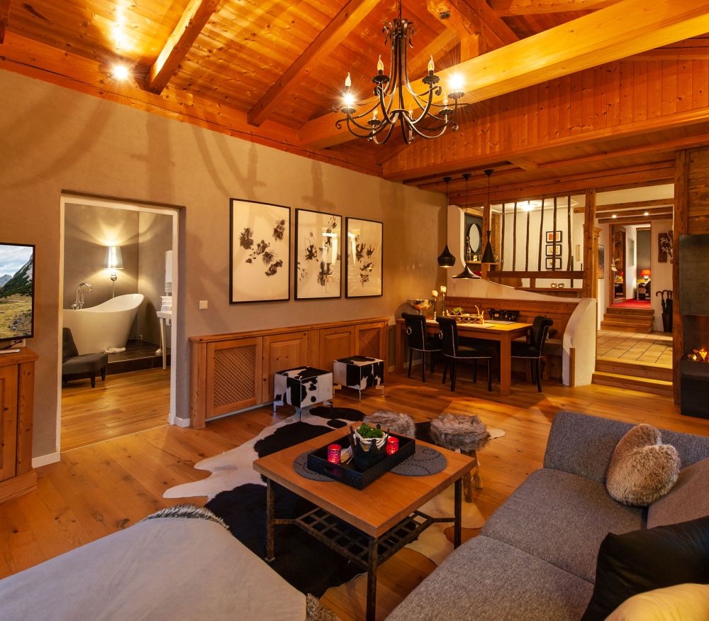 Panorama-Suite mit privater Sauna